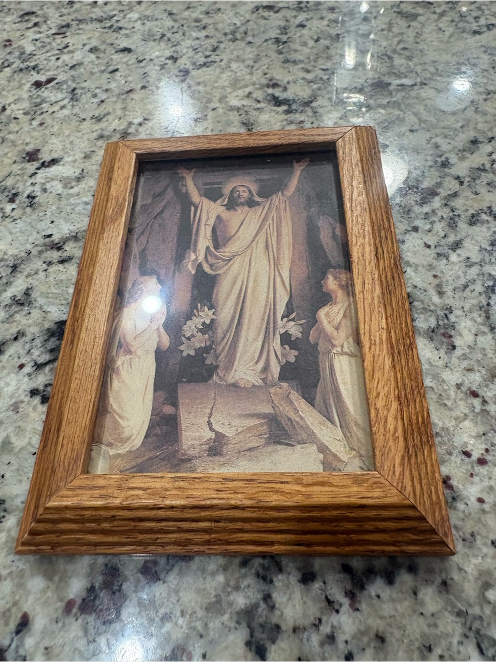 Framed picture of Jesus unbranded good used condition